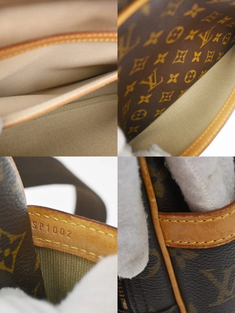 LOUIS VUITTON Reporter PM Crossbody Shoulder Bag Monogram Leather - Picture 15 of 15